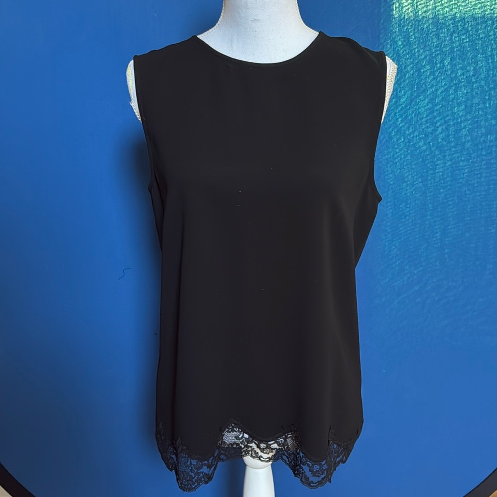 Theory dressy sleeveless top size M
